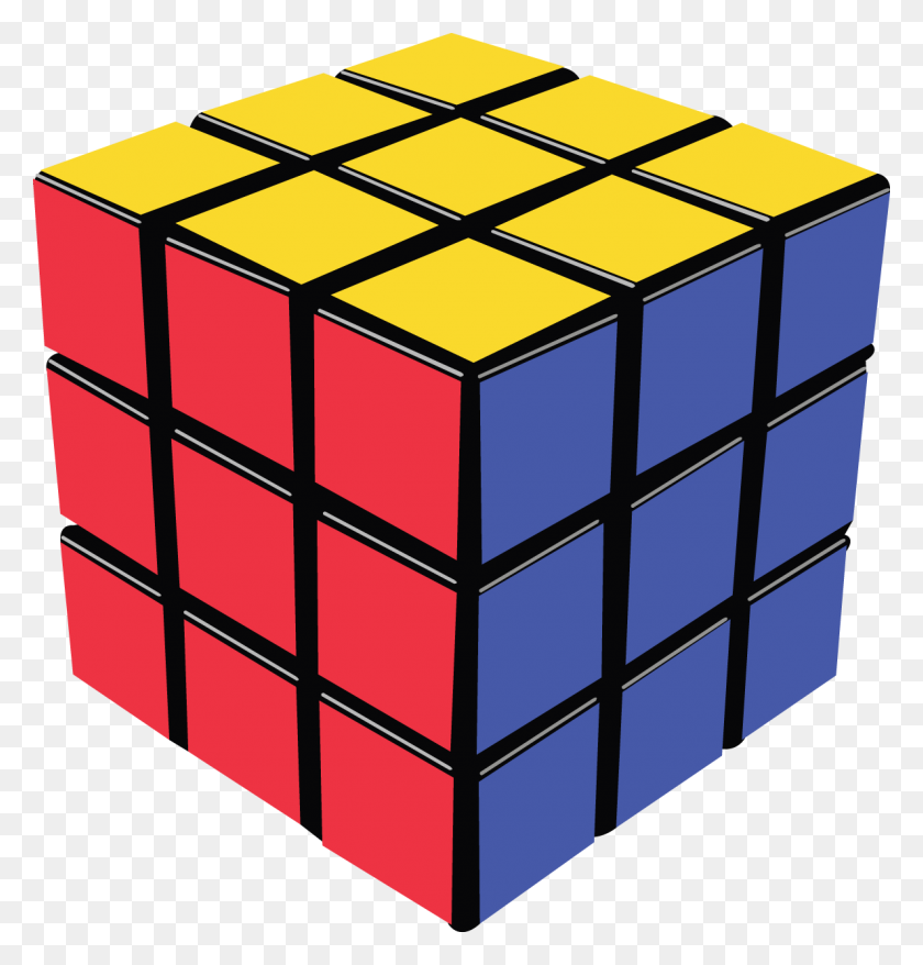 1188x1246 Rubik's Cube Clipart Clip Art And Cube - Rubiks Cube Clipart