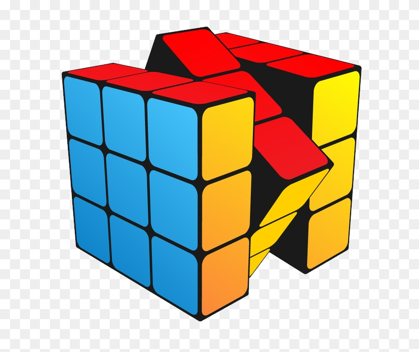 610x646 Rubik's Cube Clipart Cube, Clip Art And Png Photo - Rubiks Cube PNG