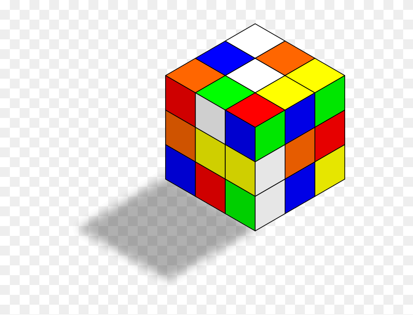 600x581 Кубик Рубика Png Клипарт Для Интернета - Кубик Рубика Png