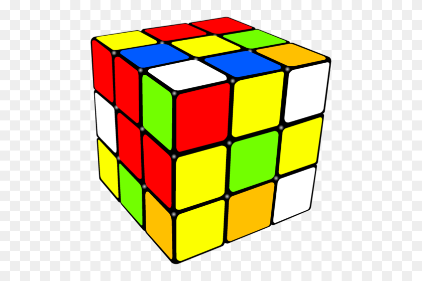 500x500 Rubik's Cube Png Images Free Download - Rubix Cube PNG