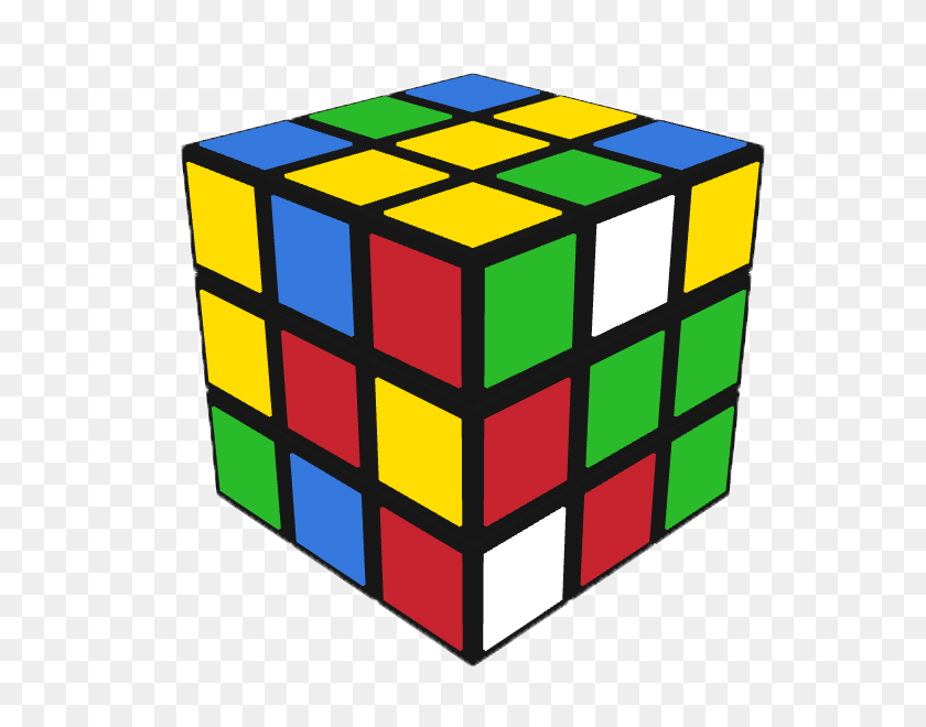 600x600 Cubo De Rubik Png Imagen - Cubo De Rubik Png