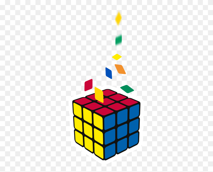 299x622 Кубик Рубика Кубик Рубика, Решатель Куба И Головоломка - Кубик Рубика Png