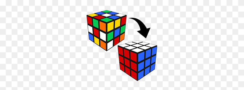 250x250 Rubik's Cube Solver - Rubix Cube Clipart