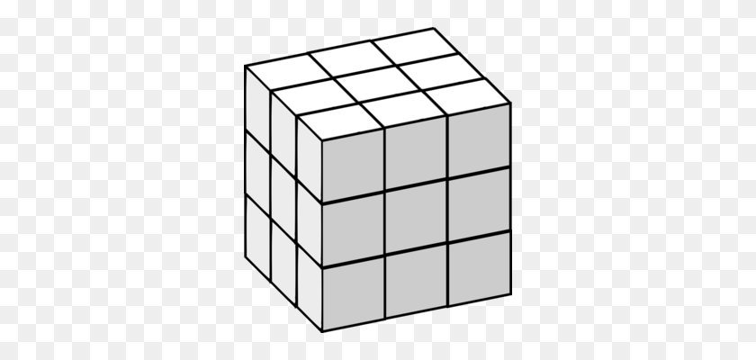 Rubik S Cube Three Dimensional Space Drawing Ice Cube Free Base