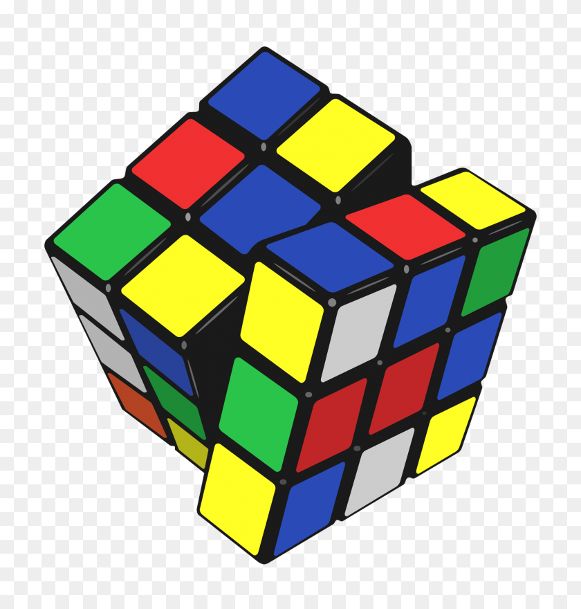 1826x1920 Rubik's Cube Transparent Png Image - Rubix Cube PNG
