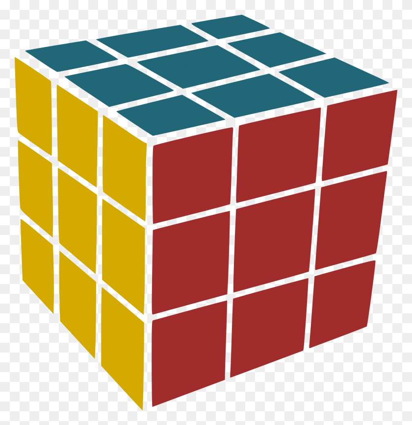 2314x2400 Rubik's Simple Icons Png - Rubiks Cube PNG