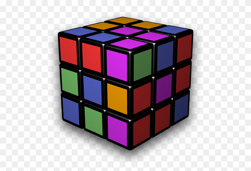 512x512 Colección Rubix Cube Clipart - Rubix Cube Clipart