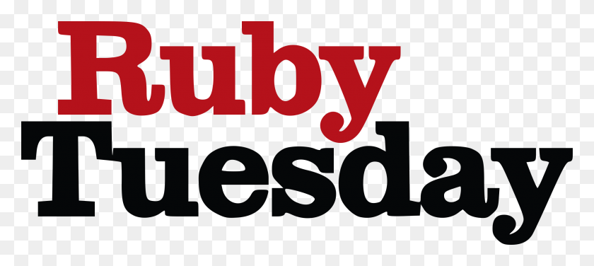 2400x974 Ruby Tuesday Logo Png Transparent Vector - Tuesday PNG