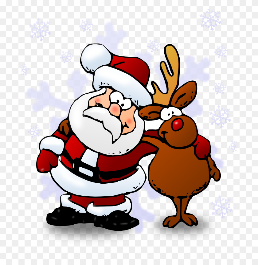 700x800 Rudolph Clip Art - Rudolph The Red Nosed Reindeer Clipart