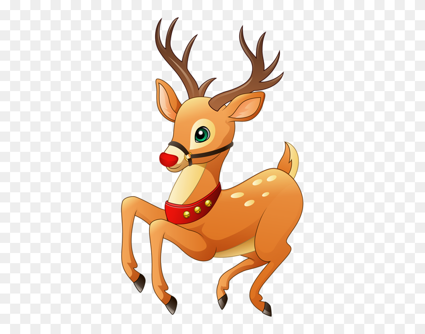 Rudolph The Red Nosed Reindeer Clip Art - Rudolph Clipart - FlyClipart