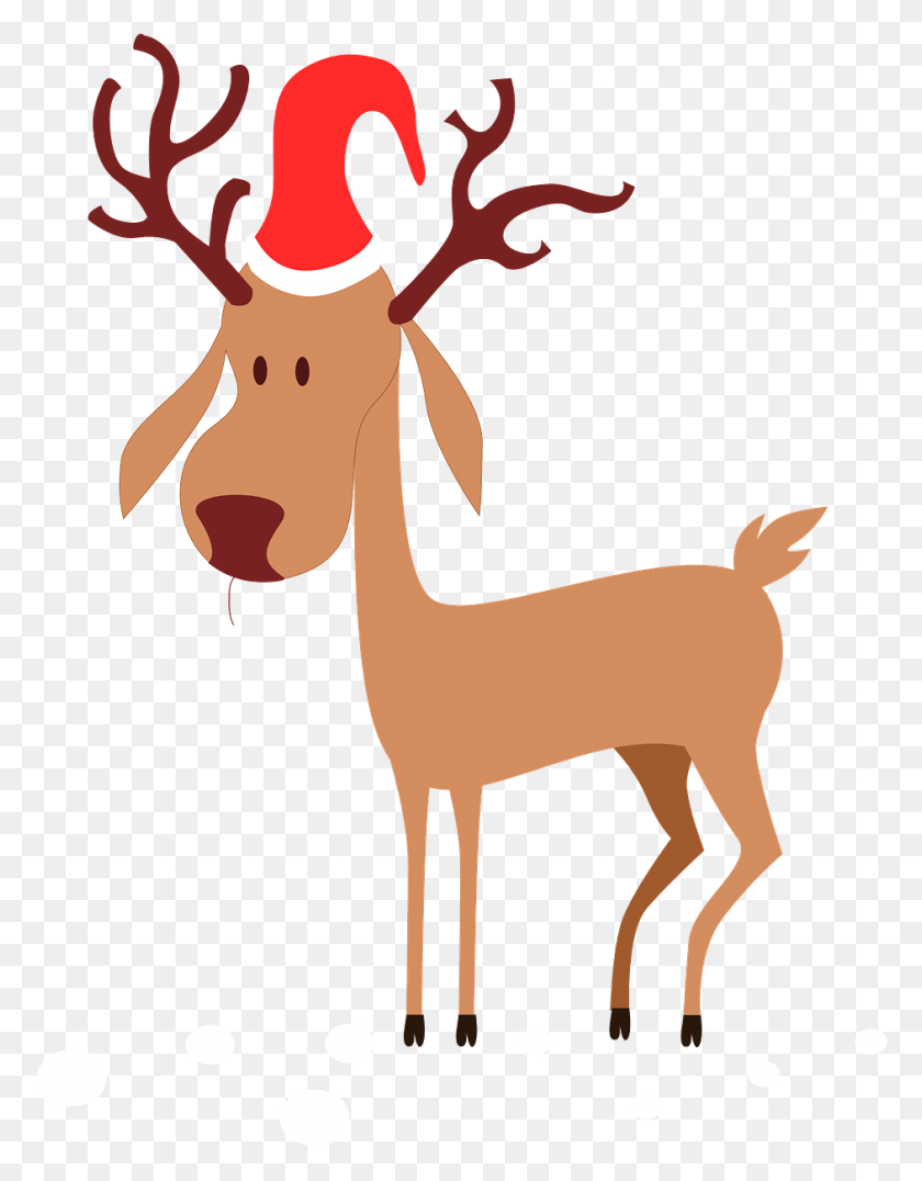 942x1228 Rudolph The Red Nosed Reindeer - Rudolph Nose PNG