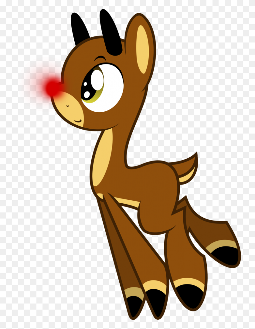 749x1024 Rudolph The Red Nosed Reindeer Png Free Download - Rudolph Nose PNG