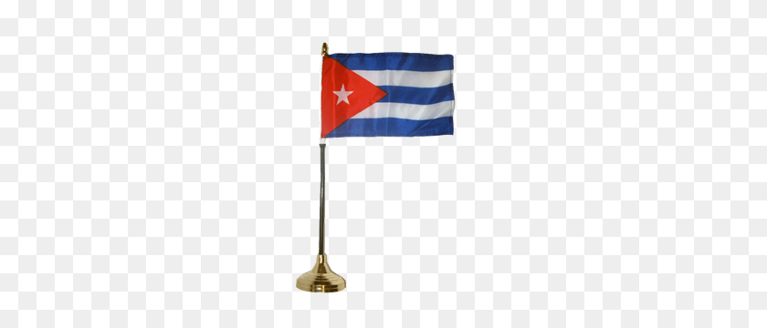 225x300 Флаг Руффина Флаг Кубы Палка - Кубинский Флаг Png
