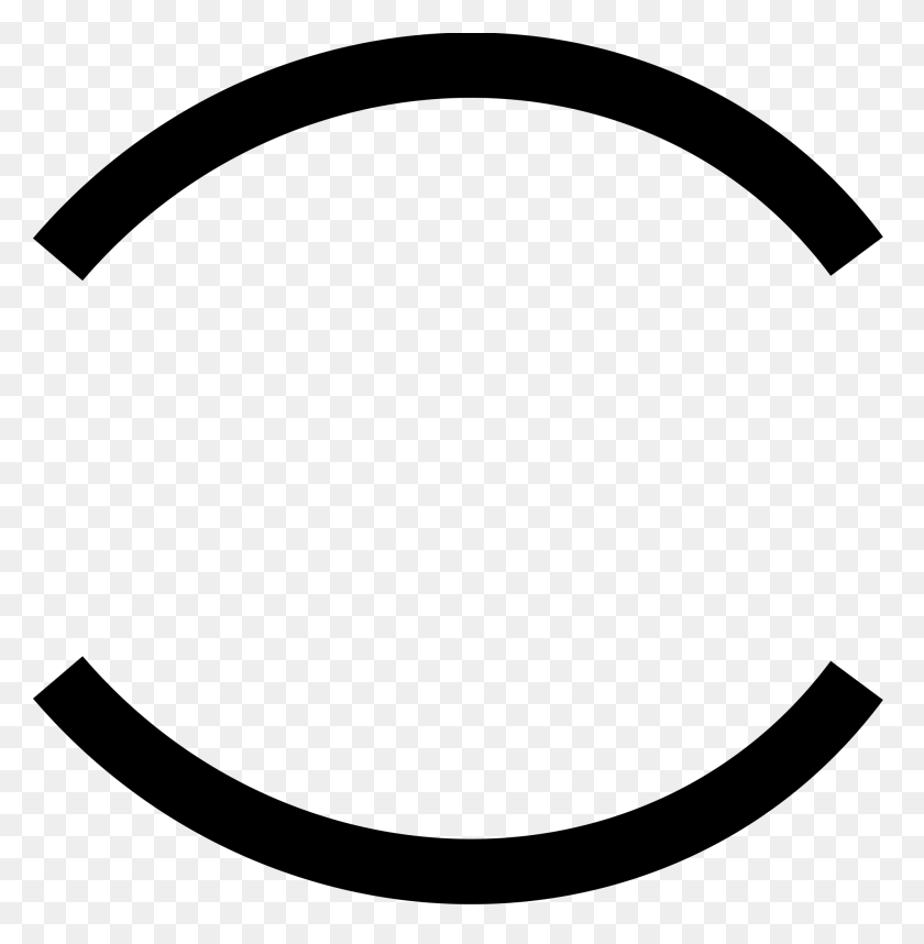 2000x2047 Rule Segment - Semi Circle PNG