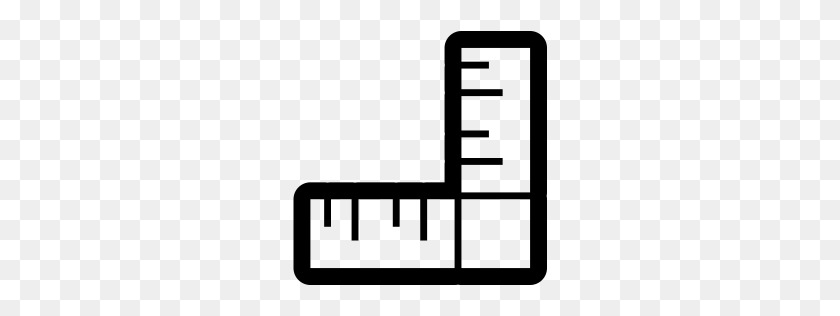 256x256 Ruler Icon Myiconfinder - Ruler Clipart PNG