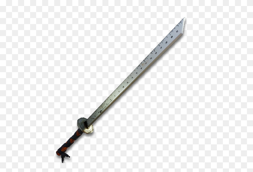 512x512 Ruler Sword - Samurai Sword PNG