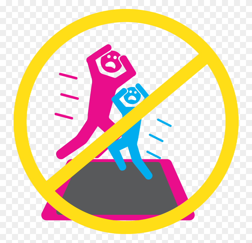 750x750 Rules Guidelines Bounce South Africa - Trampoline Park Clipart