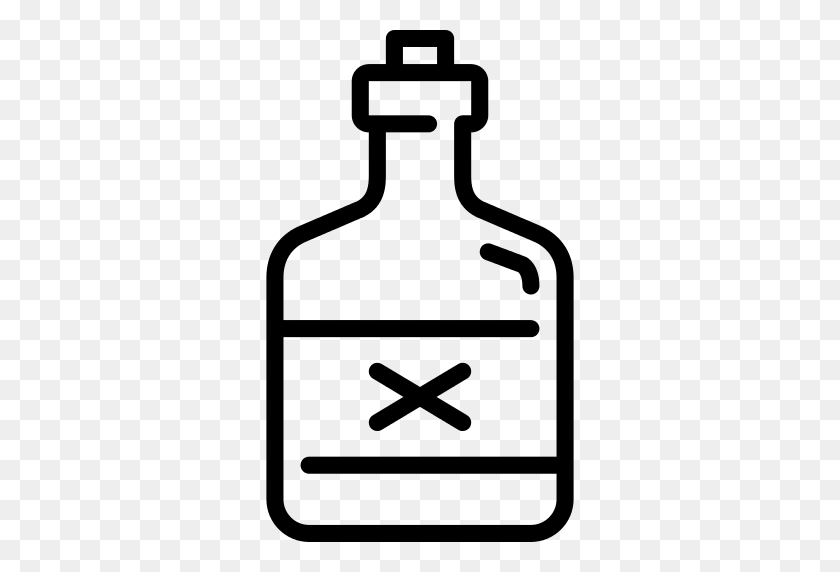 512x512 Rum Png Icon - Rum Bottle Clipart