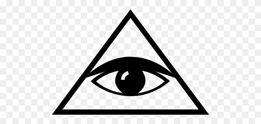506x340 Runas Runes Eye Symbol Runic Magic - Illuminati Eye PNG