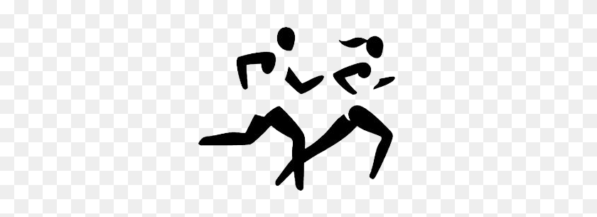 300x245 Runners Clip Art - Girl Running Clipart