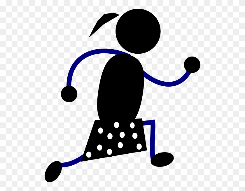 534x595 Running Girl Png Clip Arts For Web - Girl Running Clipart