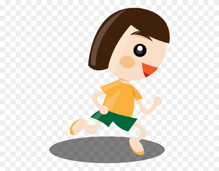 Running Girl Png Large Size - Girl Praying Clipart - FlyClipart