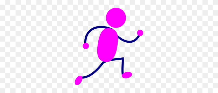 264x298 Running Lady Clip Art - Woman Running Clipart