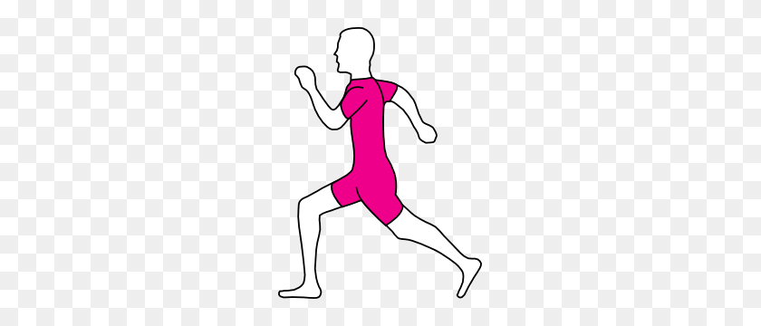 225x300 Running Man Clip Art - Someone Running Clipart
