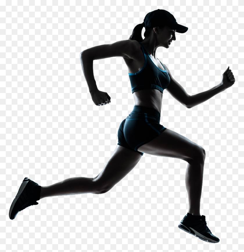 914x946 Running Man Png Image, Running Woman Png Free Download - Lady PNG