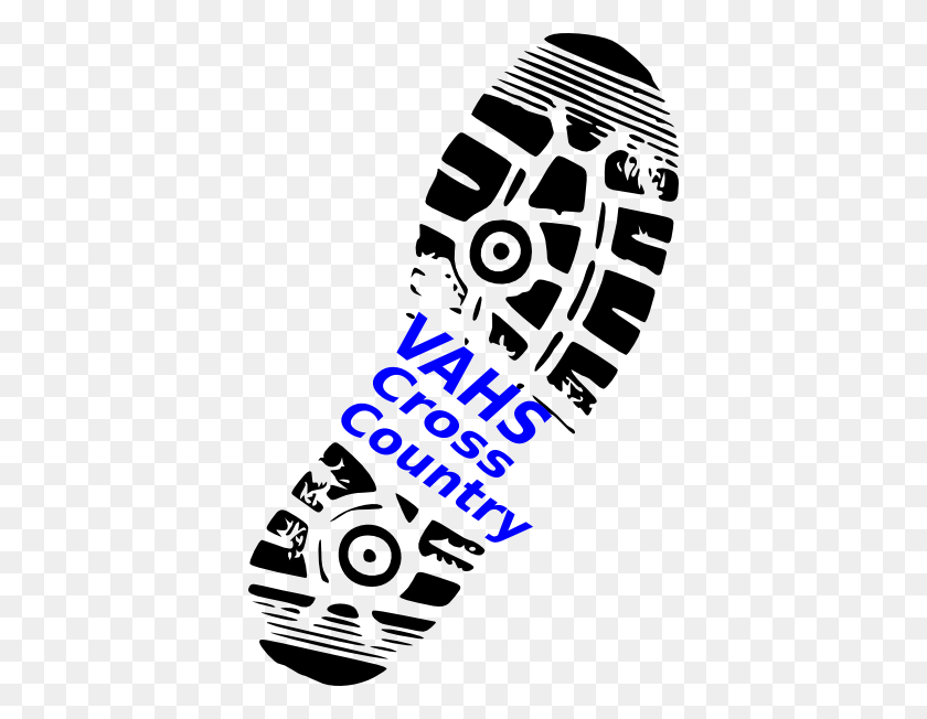 390x592 Running Shoe With School On The Soul Clip Art - Soul Clipart
