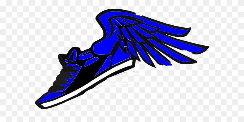 600x359 Running Shoe With Wings Clip Art - Winged Shoe Clip Art