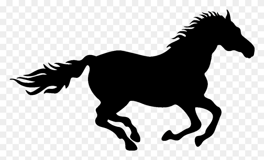 1201x695 Running Tribal Horse Png Download - Running Silhouette PNG