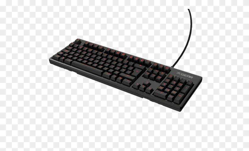 600x450 Rush Pro Gaming Keyboard, Mx Cherry Switches Fnatic Us Shop - Teclado Png