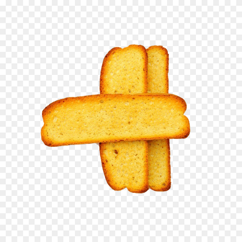 800x800 Rusk Png Photo - Toast PNG
