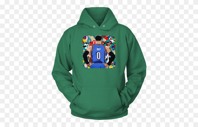 480x480 Russell Westbrook Mvp Sudadera Con Capucha Crossedculture - Russell Westbrook Png