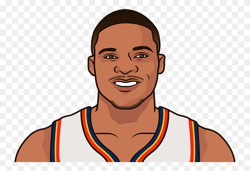 750x516 Russell Westbrook Set A New Nba Record With Triple Doubles - Russell Westbrook PNG
