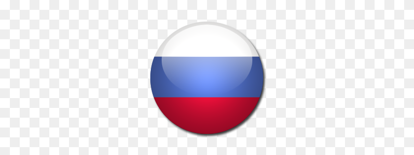 256x256 Bandera De Rusia Icono De Descarga Redondeado De Iconos De Banderas Del Mundo Iconspedia - Bandera Rusa Png