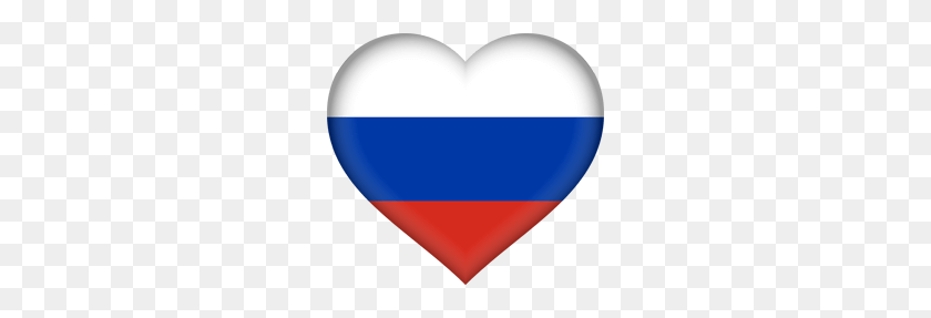250x227 Bandera De Rusia Imagen - Corazón Png Transparente