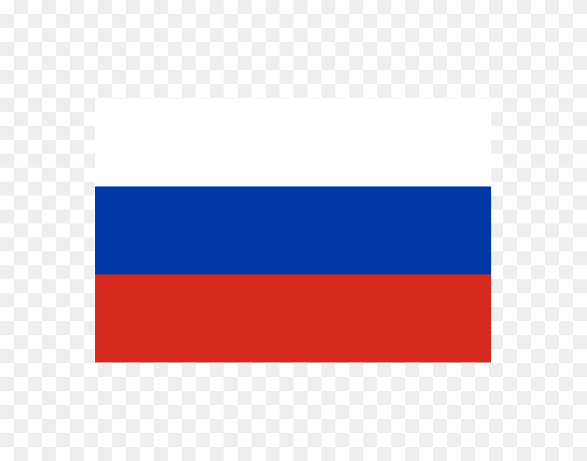 600x600 Russia Flag Polyester - Russian Flag PNG