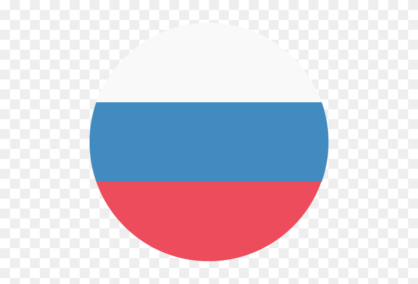 512x512 Russia Flag Vector Emoji Icon Free Download Vector Logos Art - Russian Flag Clipart