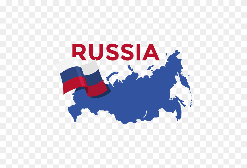 512x512 Rusia Mapa De La Ilustración - Rusia Png