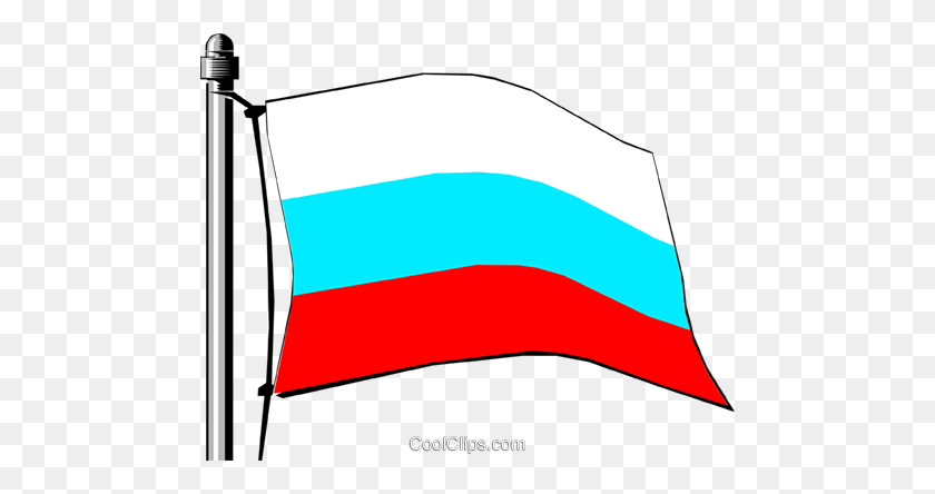 480x384 Russian Republic Flag Royalty Free Vector Clip Art Illustration - Russian Flag Clipart