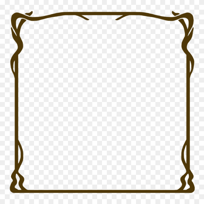 894x894 Rustic Motifs Kbytes, Size S - Rustic Frame Clipart