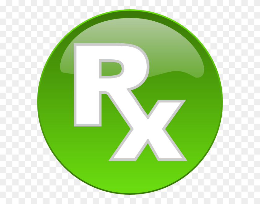 600x600 Rx Medical Button Button Pharmacy - Pharmacy Clipart