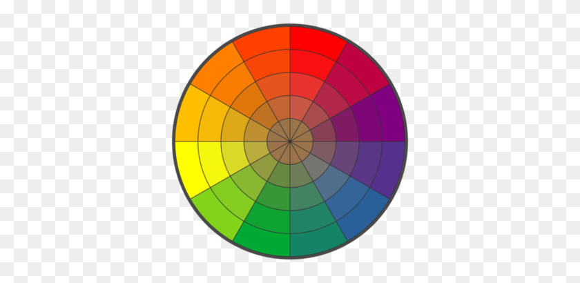 350x350 Ryb Color Wheel Information - Color Wheel PNG