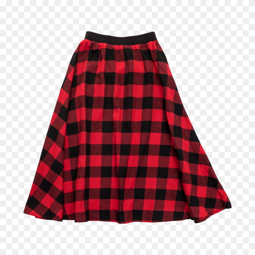 1000x1000 Ryk Buffalo Long Skirt Cinnamon Street Kids - Skirt PNG