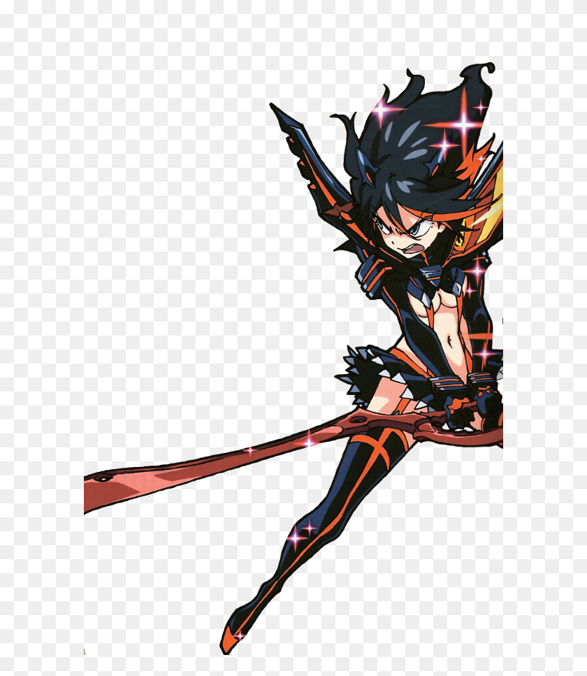 600x907 Ryuko Matoi Is A Cool Girl Transparent Ryuko! - Ryuko Matoi PNG