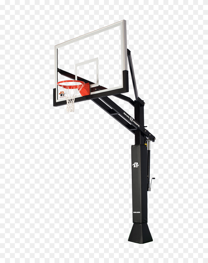 668x1000 Ryval In Ground Basketball Goal Free Shipping Ryval Hoops - Basketball Net PNG