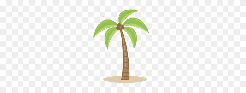 260x260 Sabal Palm Cute Clipart - Palm Frond Clipart