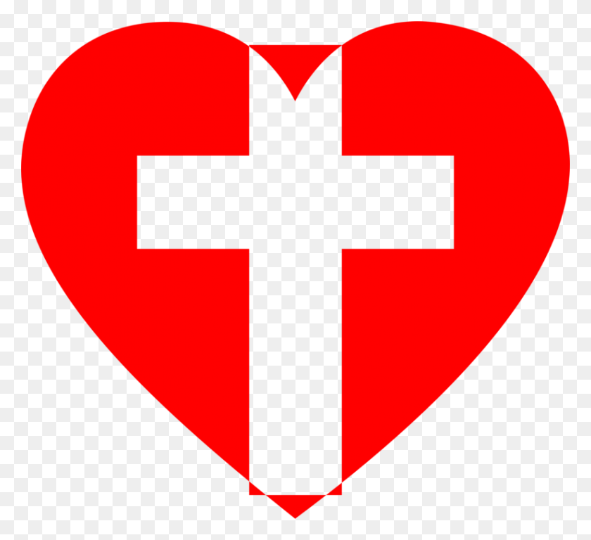826x750 Sacred Heart Academy Christian Cross Christianity - Sacred Heart Clip Art